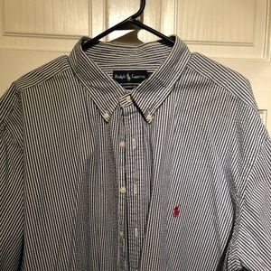 Polo Mens Seersucker SS